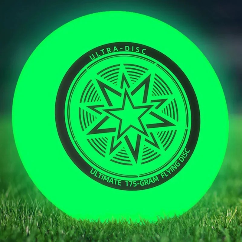 Frisbee Ultimate Disc - Gece Lambası Floresan Uçan Diskler 270mm