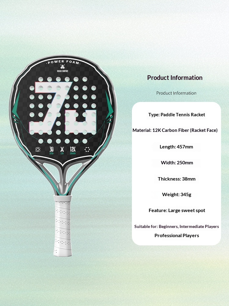 Karbon fiber malzemeden üretil - Padel Racket Carbon incelemesi ve fiyatı