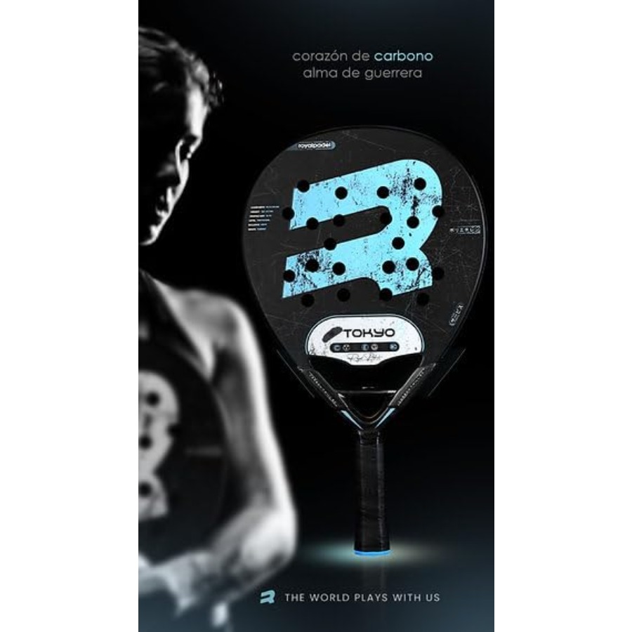 Tokyo Padel Raketi Siyah Fiber - Padel Racket Carbon incelemesi ve fiyatı