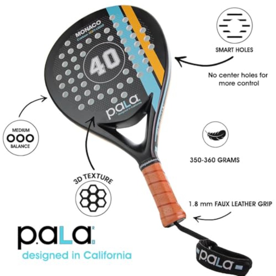 Yeni Başlayanlar ve Orta Seviy - Padel Racket Carbon incelemesi ve fiyatı
