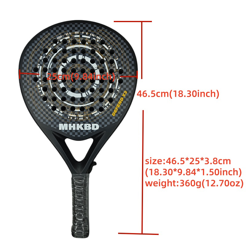 MHKBD Karbon Fiber Padel Raket - Padel Racket Carbon incelemesi ve fiyatı