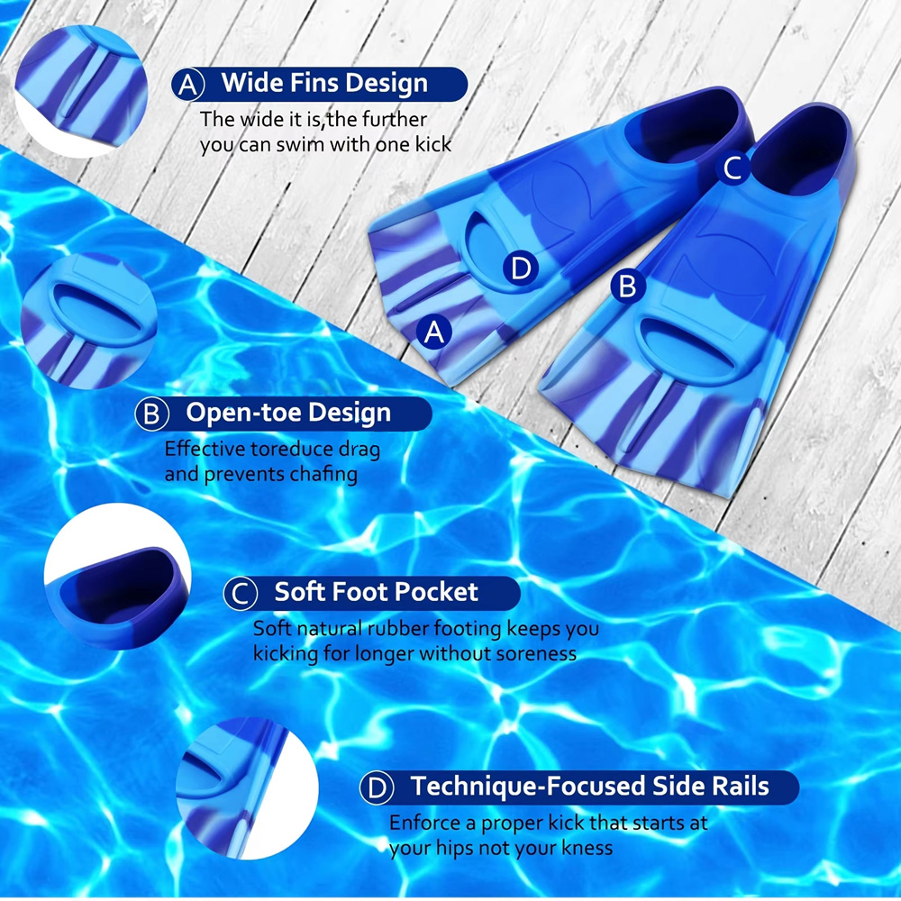 Silikon yüzme paletleri şnorke - Swim Fin Short Blade incelemesi ve fiyatı