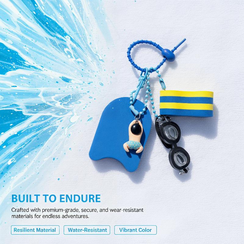 (N) Anahtarlık Yüzme Temalı An - Swimming Kickboard incelemesi ve fiyatı