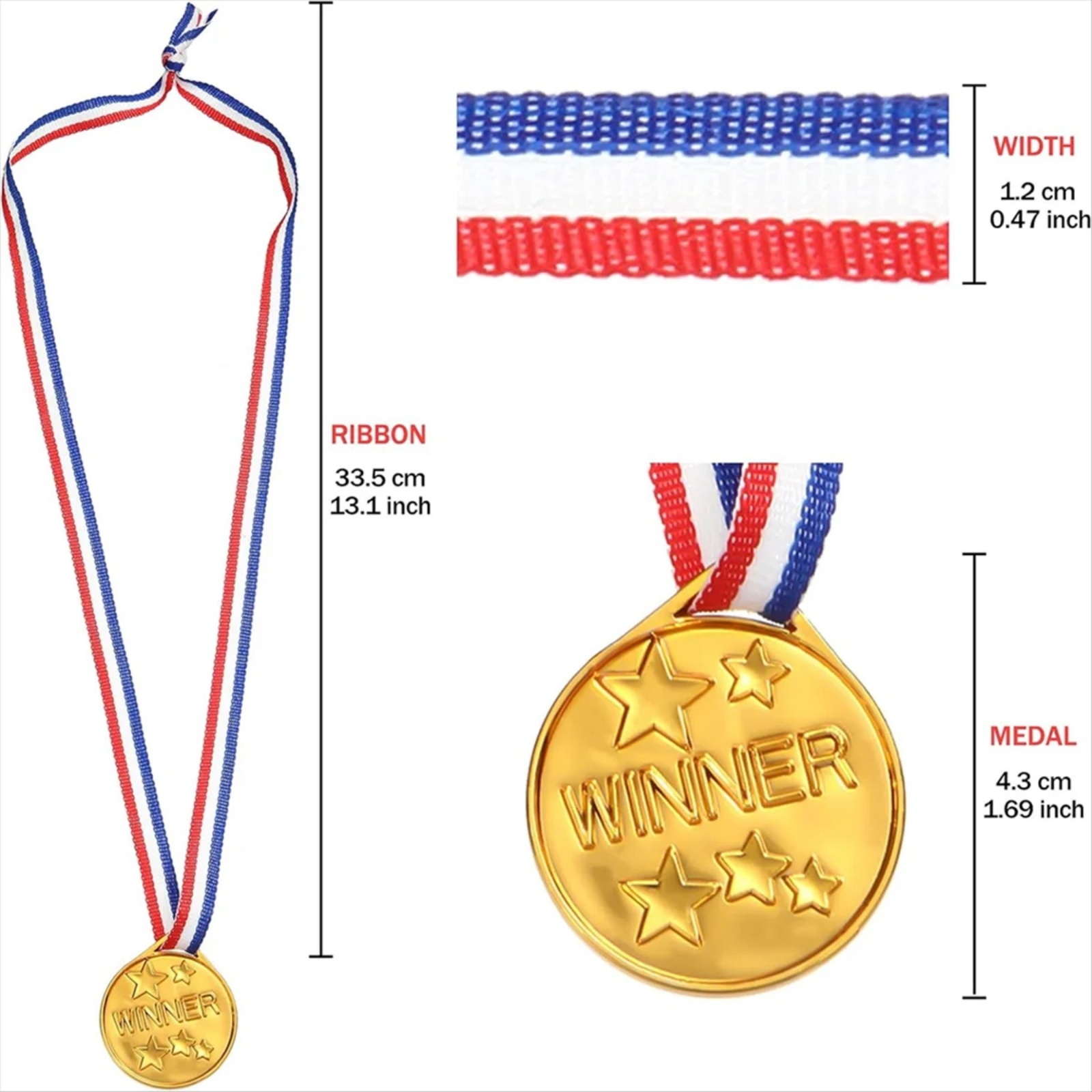 30 adet plastik altın kazananl - Sports Equipment For Schools incelemesi ve fiyatı