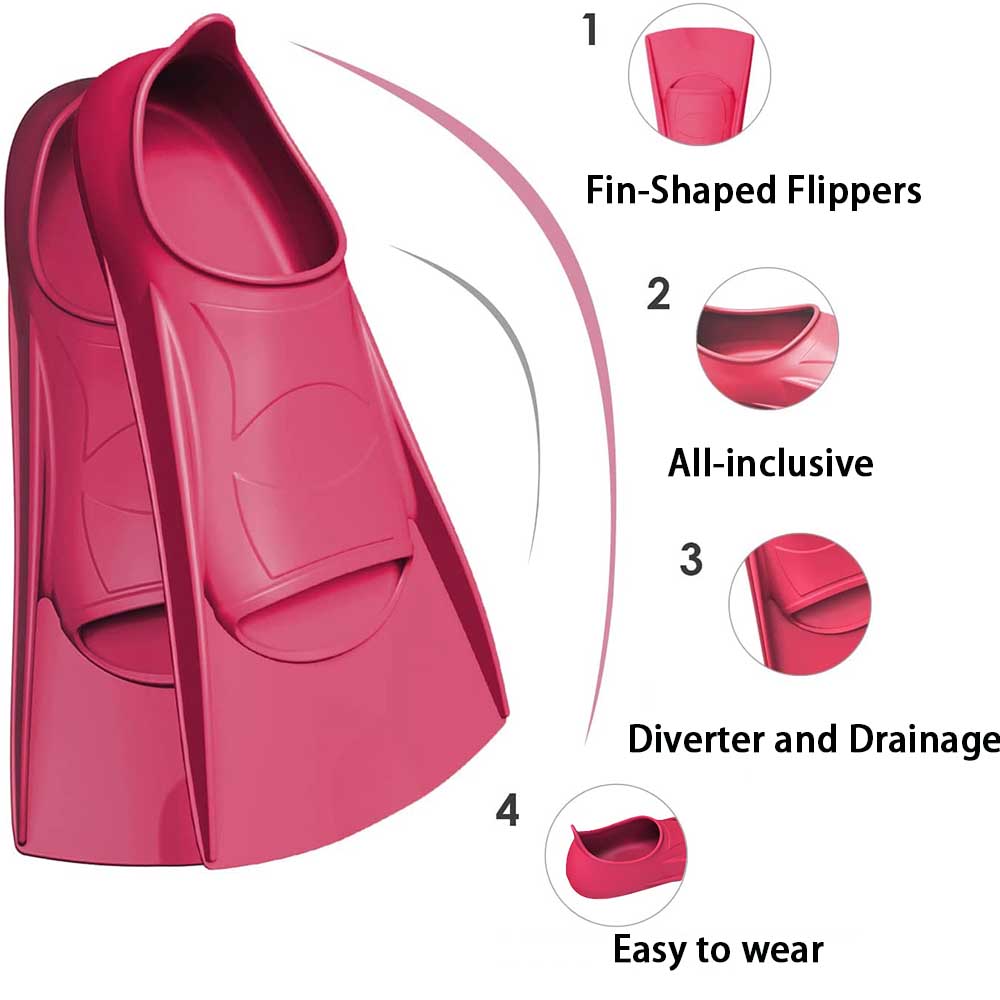 Yüzme paleti silikon kadın erk - Swim Fin Short Blade incelemesi ve fiyatı